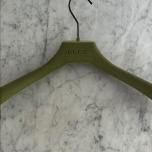 Gucci Green Velvet Hanger